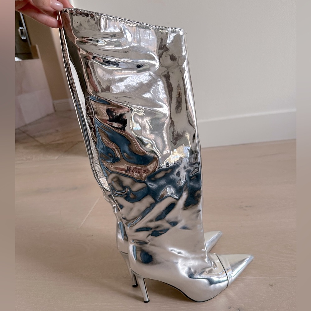 Silver Boots - image 6